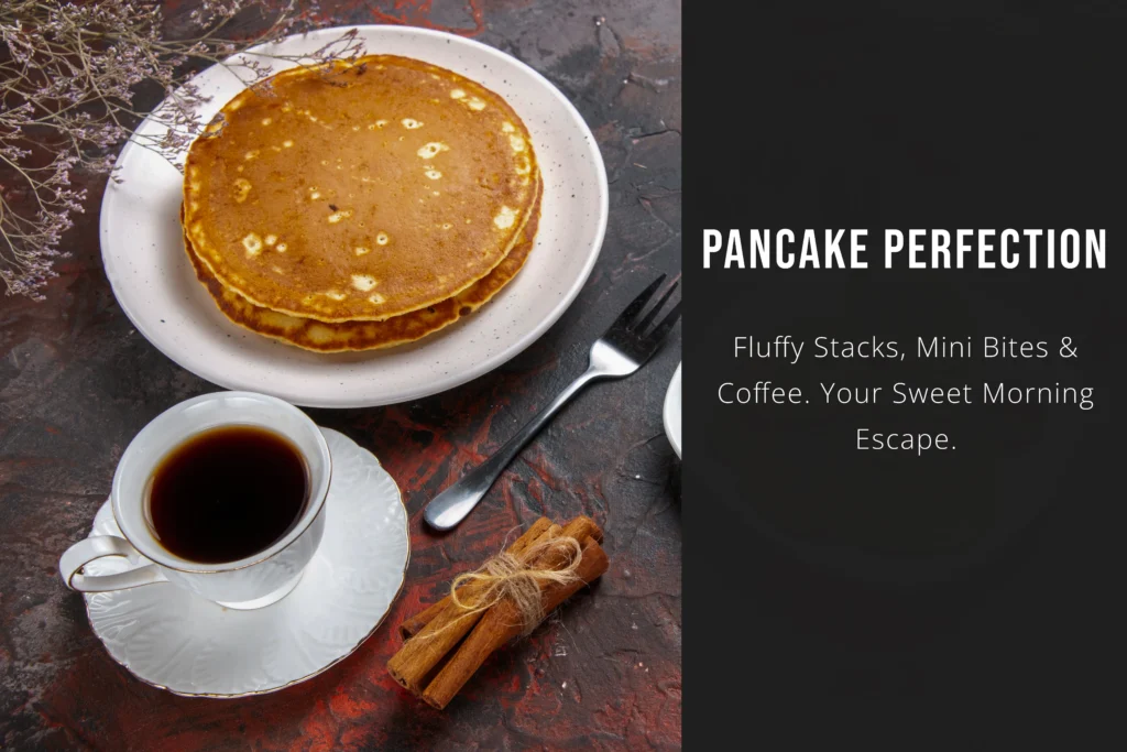 Traditional British pancakes rolled with fresh lemon juice and a sprinkle of granulated sugar on a blue vintage plate