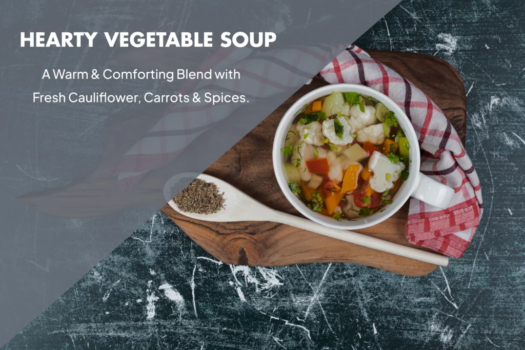 The best homemade vegetable soup recipe, healthy, low-calorie, and packed with fresh garden vegetables.
