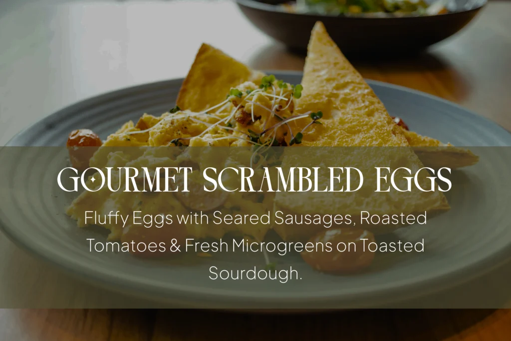 Best London scrambled egg toast recipe, creamy soft eggs on sourdough for brunch.