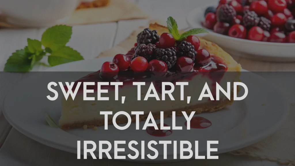 Vanilla bean cheesecake with raspberry coulis