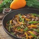 Ground Beef Stir Fry with vegetables