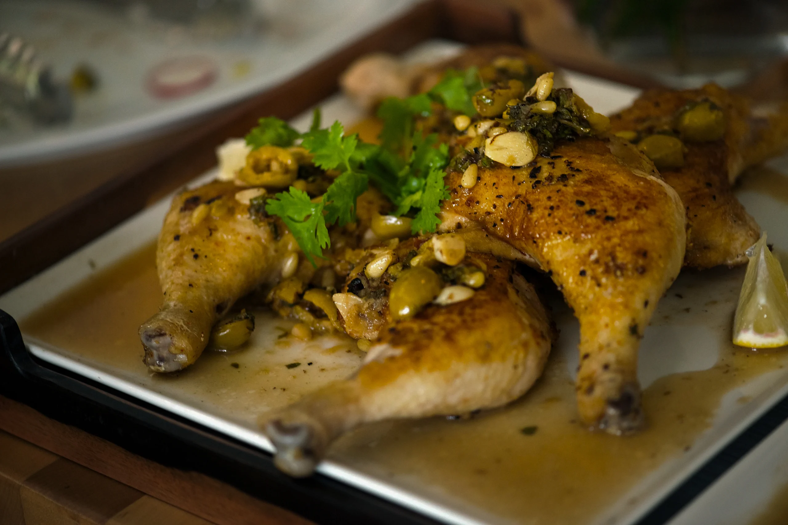 The best 30-minute Honey Mustard Chicken! 🍯 Seared thighs in a sweet, tangy stone-ground glaze. A quick gourmet dinner for busy weeknights.